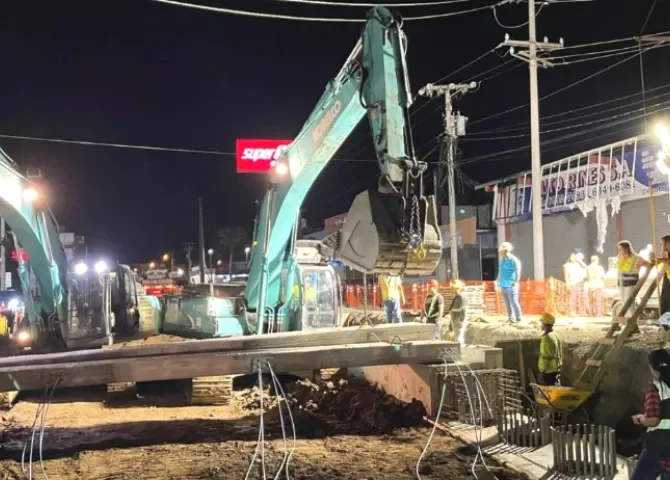  Avanzan los trabajos del puente Intercambiador de Chitré  